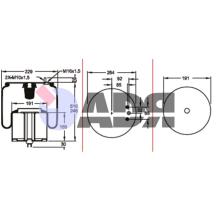FIRESTONE W01M589706 - FUELLE CPLTO. P.METALICO VOLVO