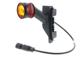 VIGNAL D12712 - UZ DE GÁLIBO BOMBILLAS 12/24V CRISTAL/ROJO/ÁMBAR MONTAJE LC8