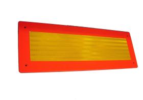 VIGNAL D14536 - R70 - 2 PLACAS ECE 70/01 VEHICULO LARGO PLASTICOS 566 X 132